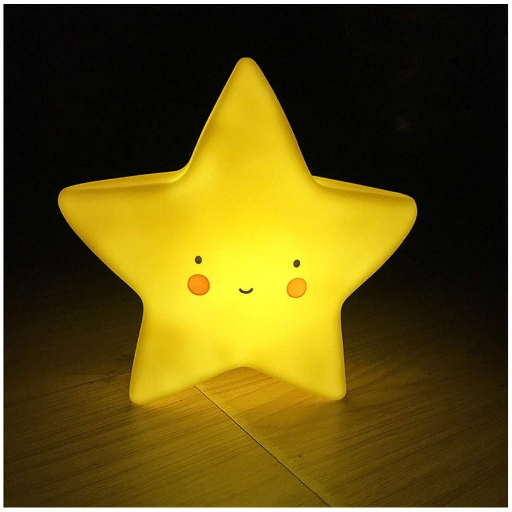 Lampara Estrella Feliz Nocturna LED