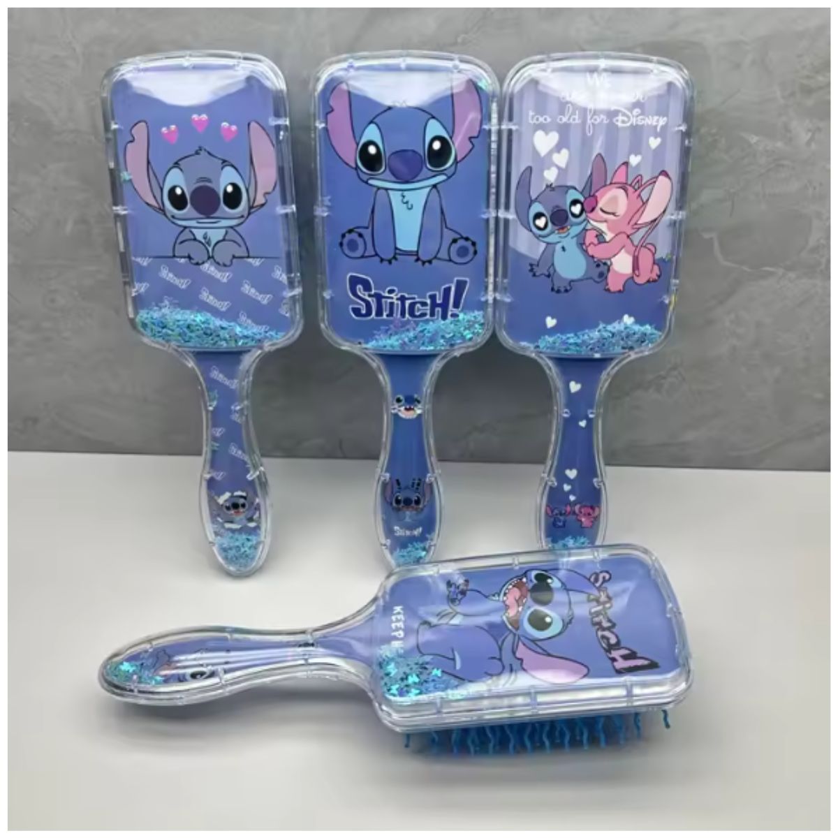 Cepillo Masajeador de Cabello Stitch