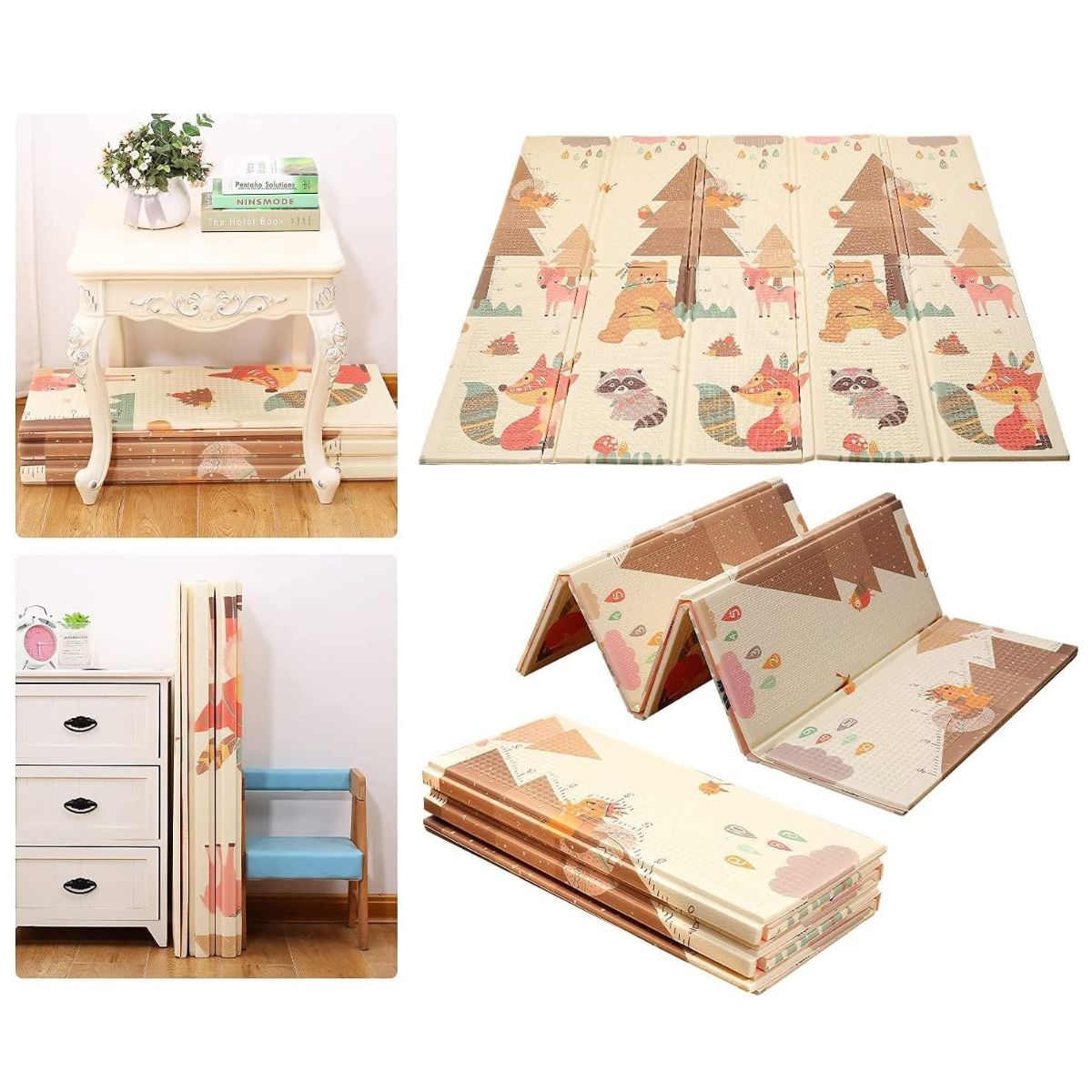 Alfombra Gateo Animales del Bosque