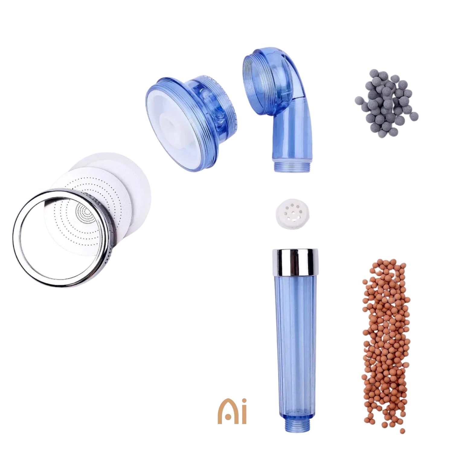 Cabezal de ducha purificador