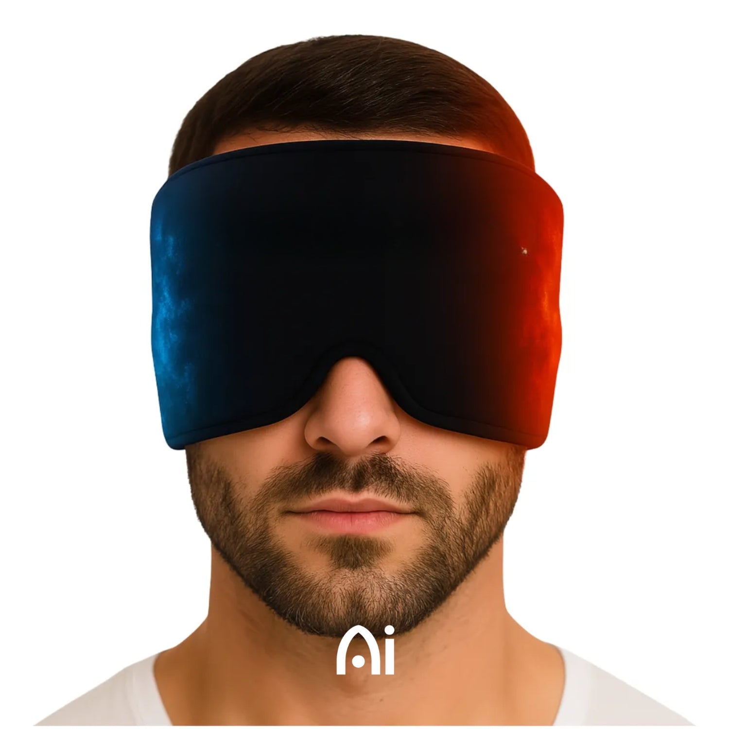 Gorro Mascara De Gel Frío Anti Migraña