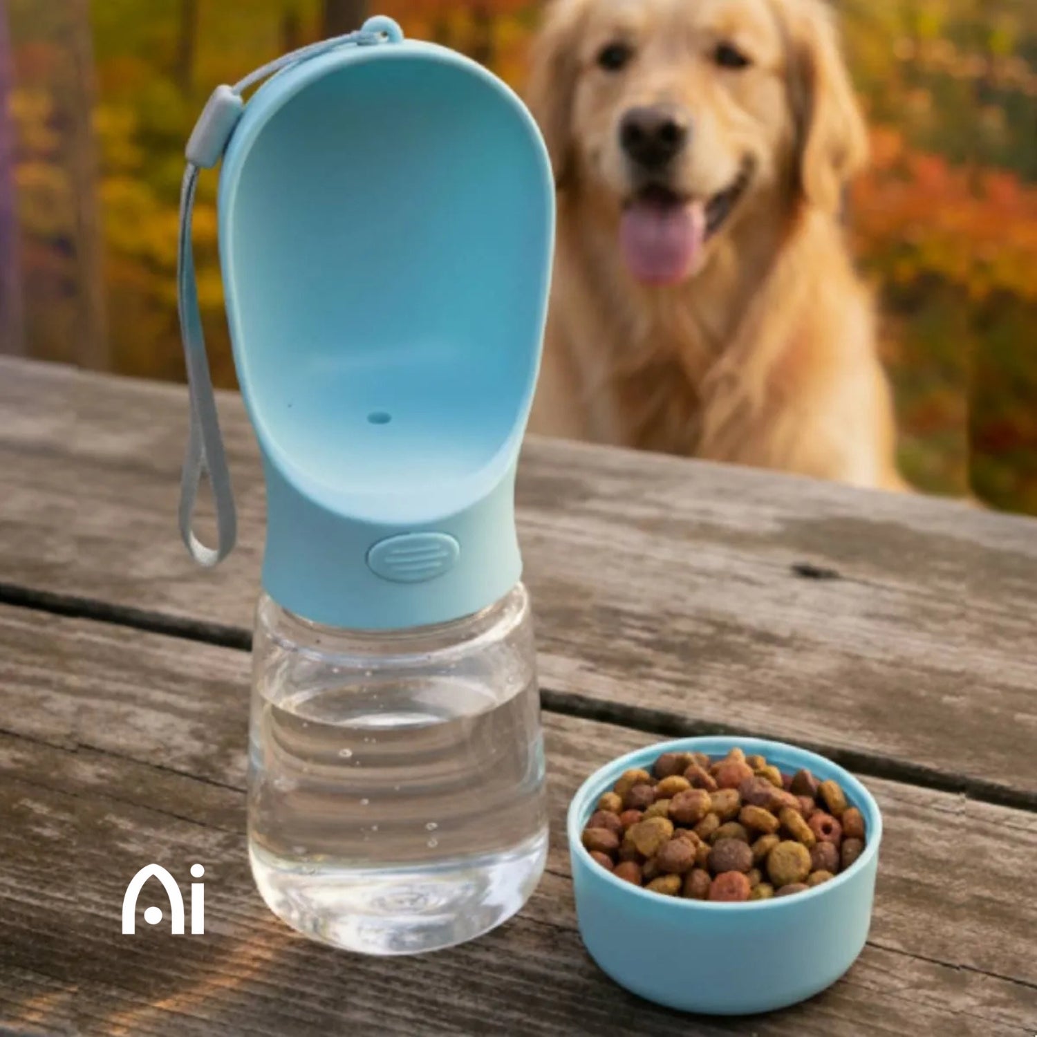 Botella Dispensador Agua Perros