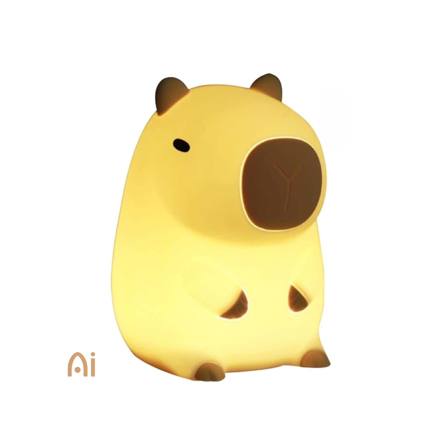 Lampara Capibara Nocturno LED